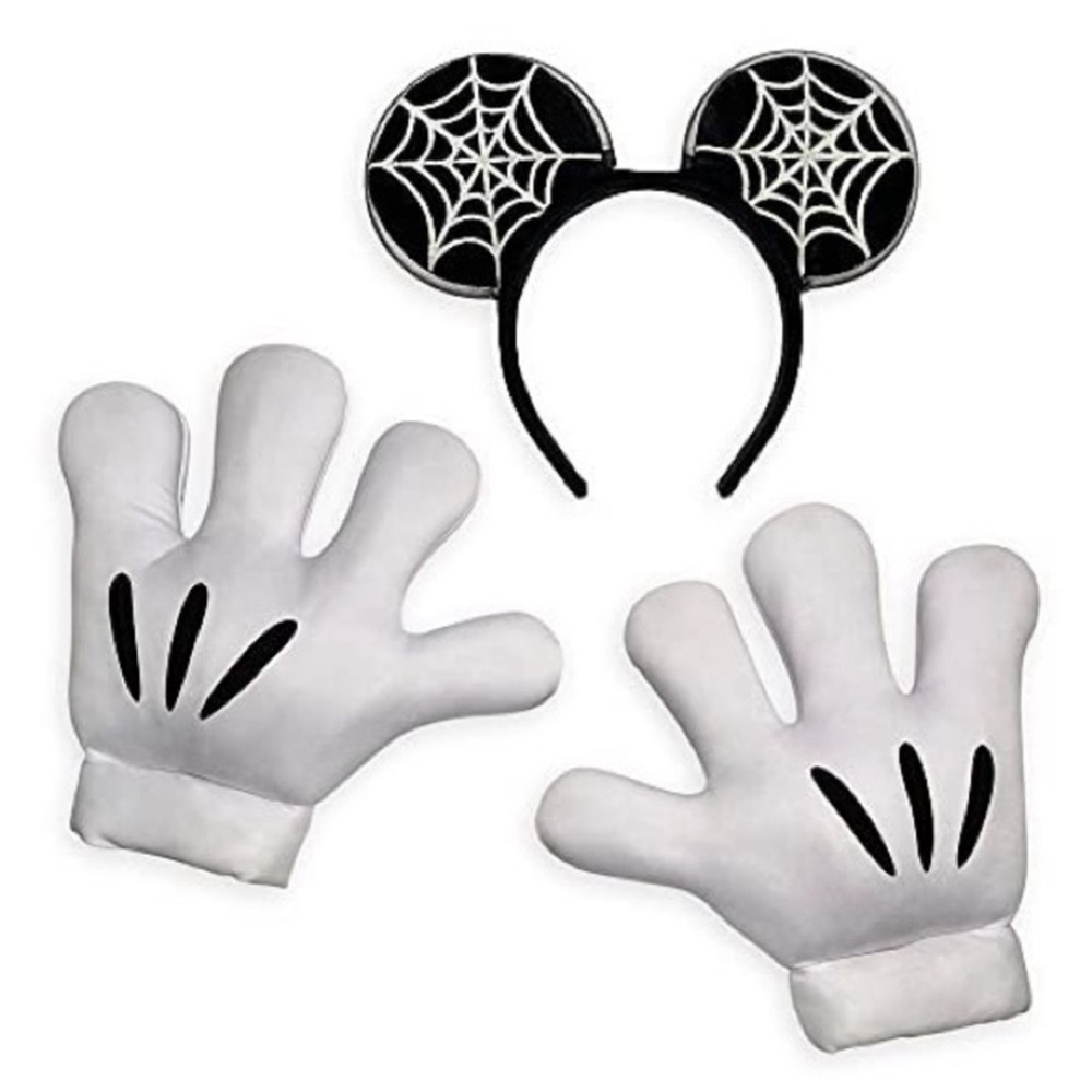 Mickey Mouse Light-Up Skeleton Costume Accessory Set for Adults, NWT